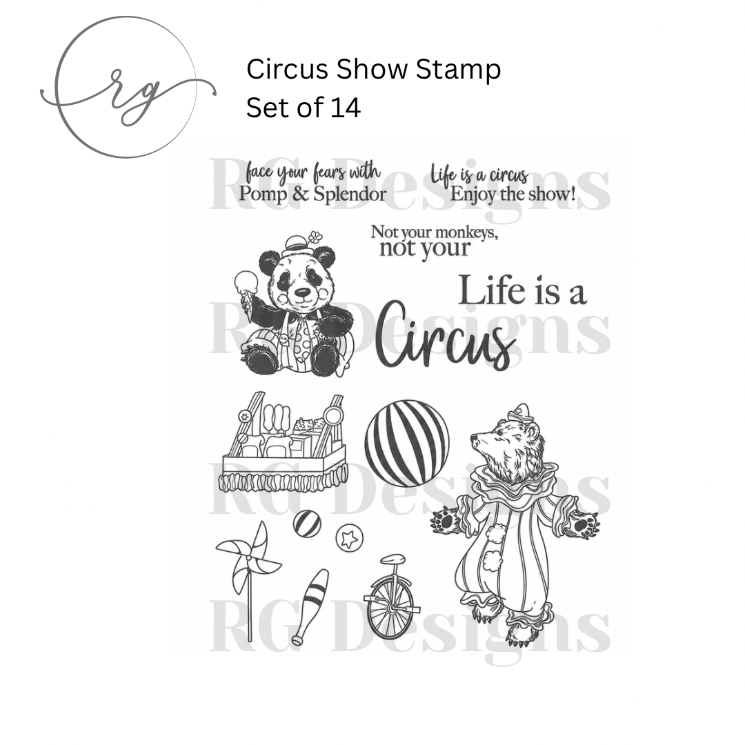 Circus Show Stamp Set