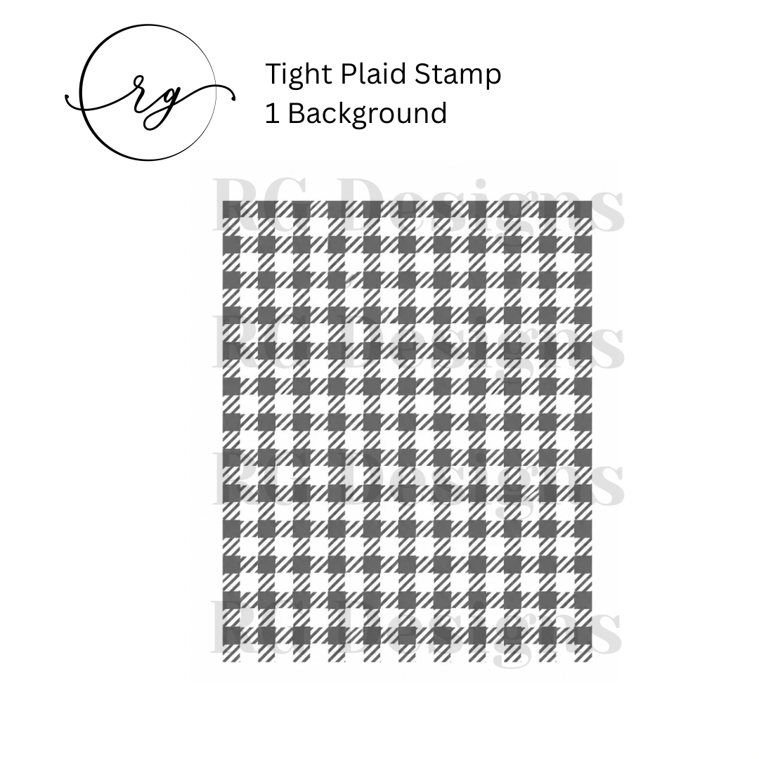 Tight Plaid Background Set