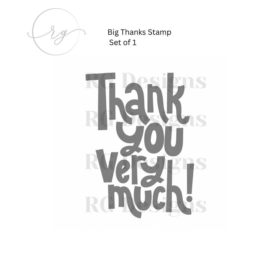 Big Thanks Stamp