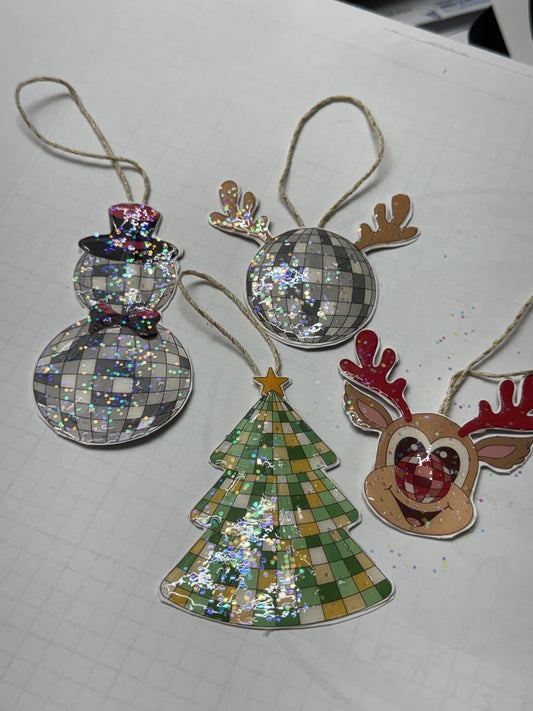 Turn Up the Christmas Cheer: Making a Disco Christmas Ornament