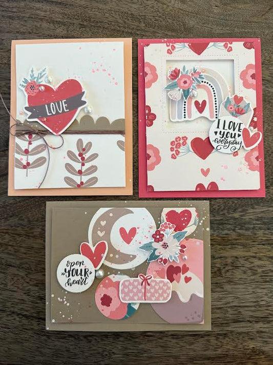 Heart Handmade Card Bundle