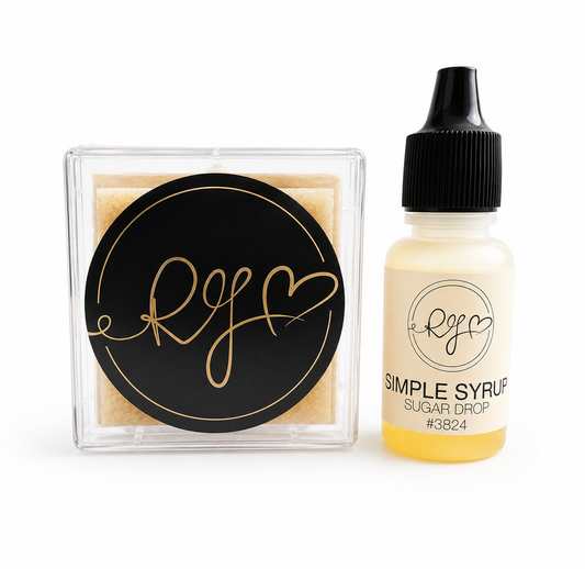 Simple Syrup Cube and Sugar Drop