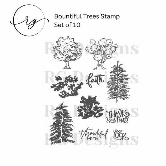 Bountiful Trees Stamp Set