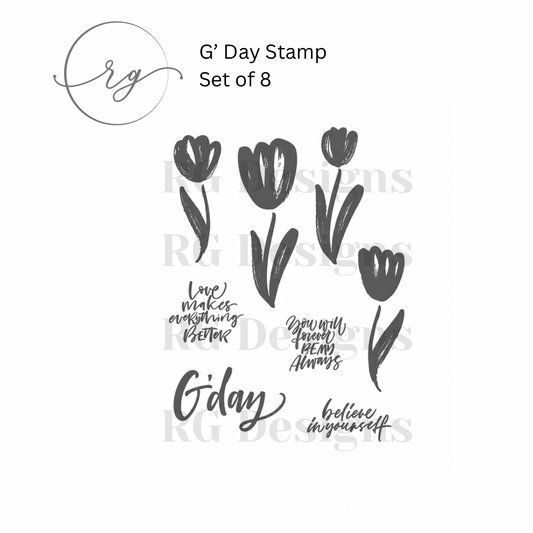 G' Day Stamp Set