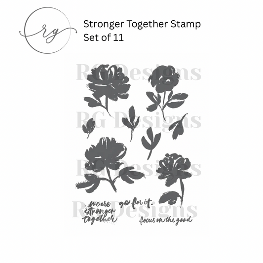 Stronger Together Stamp Set