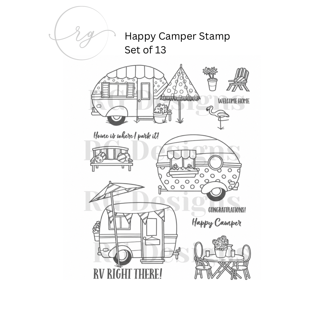 Happy Camper Stamp Set