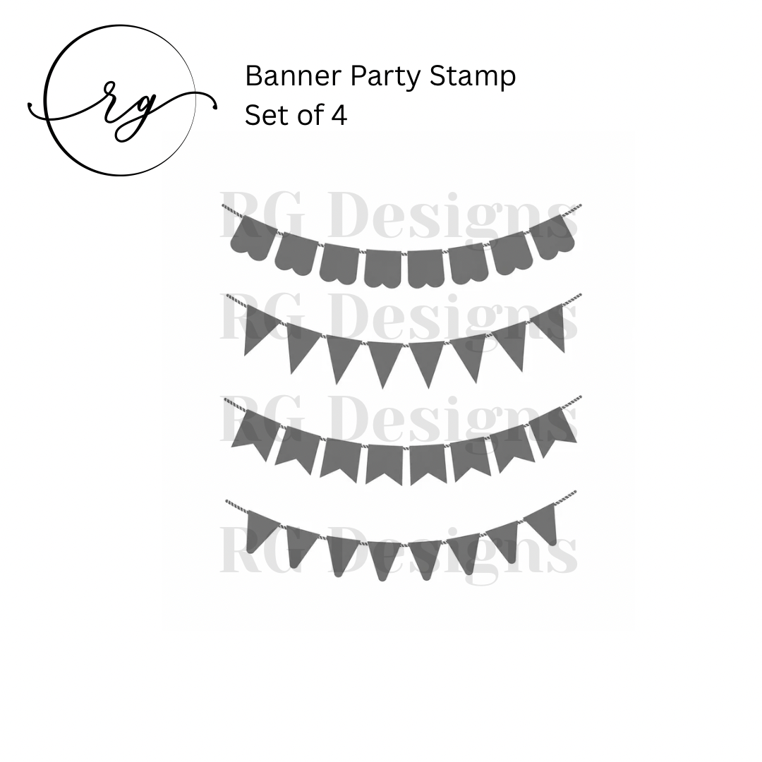 Banner Party Stamp Set