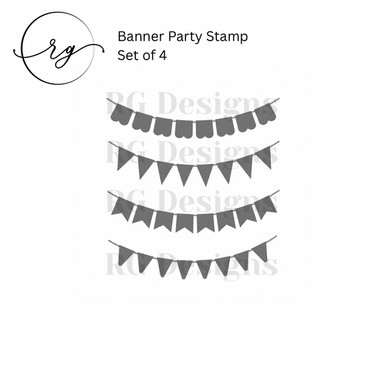 Banner Party Stamp Set