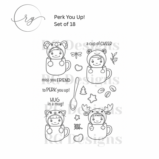 Perk You Up Stamp Set