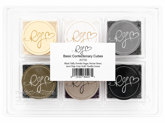 Basic Confectionary Cubes (set of 6)